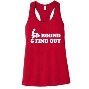 Fuck Around And Find Out Women's Racerback Tank