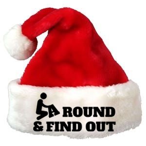 Fuck Around And Find Out Premium Christmas Santa Hat