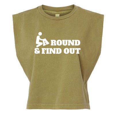 Fuck Around And Find Out Garment-Dyed Women's Muscle Tee