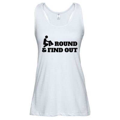 Fuck Around And Find Out Ladies Essential Flowy Tank