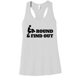 Fuck Around And Find Out Women's Racerback Tank