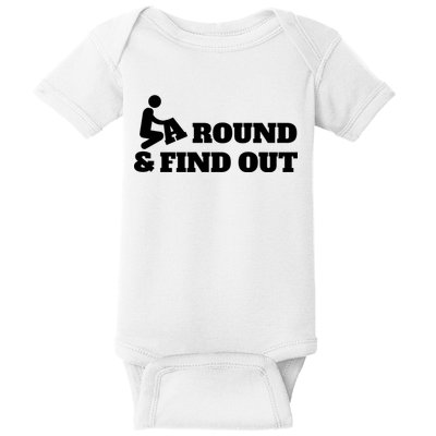 Fuck Around And Find Out Baby Bodysuit