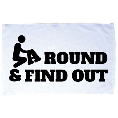 Fuck Around And Find Out Microfiber Hand Towel