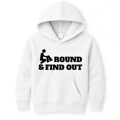 Fuck Around And Find Out Kids Hoodie