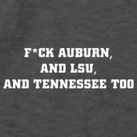 Fuck Auburn And Tennessee Too Vector Backpack
