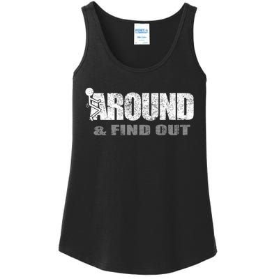 Fuck Around And Find Out Ladies Essential Tank