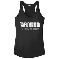 Fuck Around And Find Out Ladies PosiCharge Competitor Racerback Tank