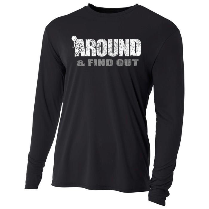 Fuck Around And Find Out Cooling Performance Long Sleeve Crew