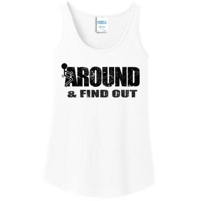 Fuck Around And Find Out Ladies Essential Tank