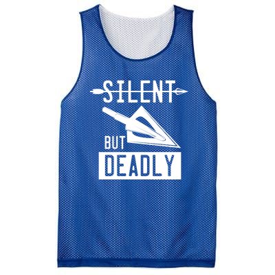 Funny Arrowhead Archery Great Gift Silent But Deadly Tee Gift Mesh Reversible Basketball Jersey Tank