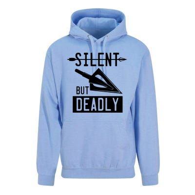 Funny Arrowhead Archery Great Gift Silent But Deadly Tee Gift Unisex Surf Hoodie