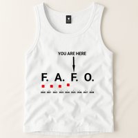 Funny Around And Find Out Fafo You Are Here Graph 2025 Tank Top