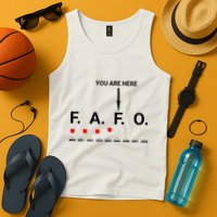 Funny Around And Find Out Fafo You Are Here Graph 2025 Tank Top