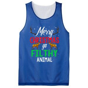 Funny Alone At Home Movies Merry Christmas You Filty Animal Gift Mesh Reversible Basketball Jersey Tank