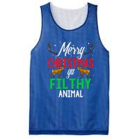 Funny Alone At Home Movies Merry Christmas You Filty Animal Gift Mesh Reversible Basketball Jersey Tank