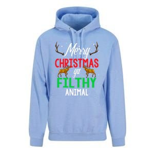 Funny Alone At Home Movies Merry Christmas You Filty Animal Gift Unisex Surf Hoodie