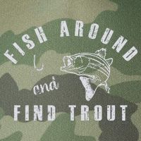 Fish Around And Find Trout Legacy Tie Dye Trucker Hat