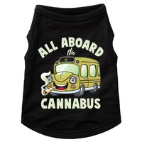 Funny All Aboard The Cannabus Doggie Tank