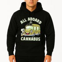 Funny All Aboard The Cannabus Hoodie
