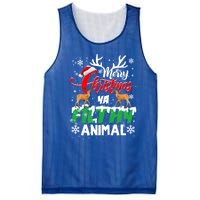 Funny Alone At Home Movies Merry Christmas You Filty Animal Gift Mesh Reversible Basketball Jersey Tank