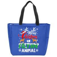 Funny Alone At Home Movies Merry Christmas You Filty Animal Gift Zip Tote Bag