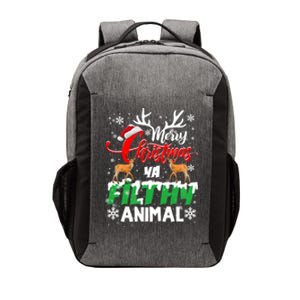 Funny Alone At Home Movies Merry Christmas You Filty Animal Gift Vector Backpack