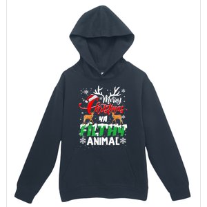 Funny Alone At Home Movies Merry Christmas You Filty Animal Gift Urban Pullover Hoodie