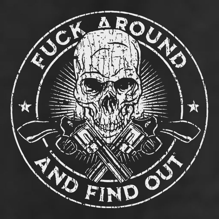 Fuck Around And Find Out Golf Towel