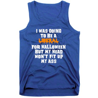 Funny Antiliberal Adult Halloween Costume Gag Gift Cute Gift Tank Top