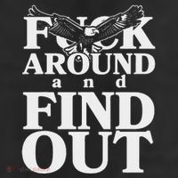 Fuck Around And Find Out Eagle 11oz C Handle Ceramic Mug