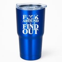 Fuck Around And Find Out Eagle Tumbler