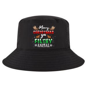 Funny Alone At Home Movies Merry Christmas You Filty Animal Great Gift Cool Comfort Performance Bucket Hat