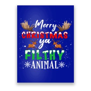 Funny Alone At Home Movies Merry Christmas You Filty Animal Great Gift Poster