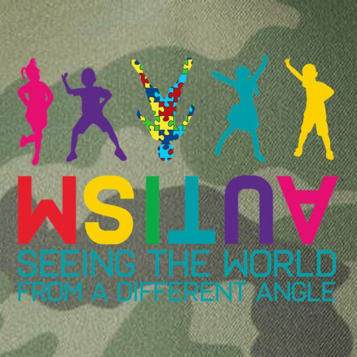 Funny Autism Awareness Seeing The World From Different Angles Legacy Tie Dye Trucker Hat