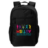 Funny Autism Awareness Seeing The World From Different Angles Backpack