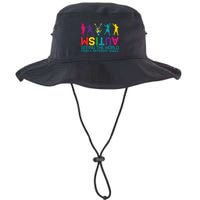 Funny Autism Awareness Seeing The World From Different Angles Bucket Hat