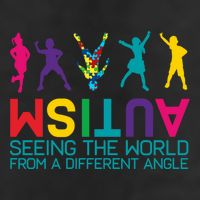 Funny Autism Awareness Seeing The World From Different Angles Microfiber Hand Towel