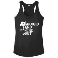 Fuck Around And Find Out Ladies PosiCharge Competitor Racerback Tank