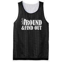 Fuck Around And Find Out Mesh Reversible Basketball Jersey Tank