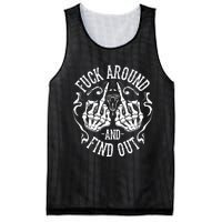 Fuck Around And Find Out Mesh Reversible Basketball Jersey Tank