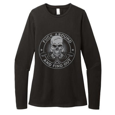 Fuck Around And Find Out Womens CVC Long Sleeve Shirt