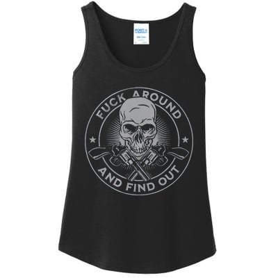 Fuck Around And Find Out Ladies Essential Tank