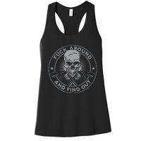 Fuck Around And Find Out Women's Racerback Tank