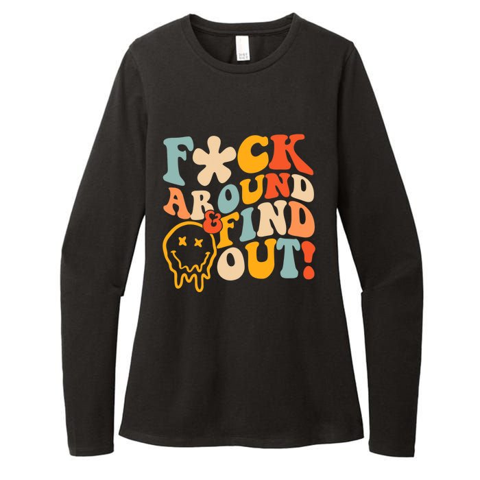 Fuck Around And Find Out Womens CVC Long Sleeve Shirt