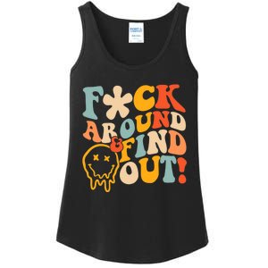 Fuck Around And Find Out Ladies Essential Tank