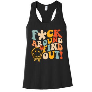 Fuck Around And Find Out Women's Racerback Tank