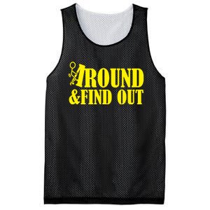 Fuck Around And Find Out Mesh Reversible Basketball Jersey Tank