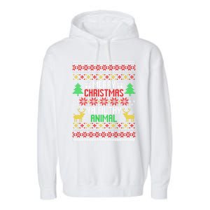 Funny Alone At Home Movies Merry Christmas You Filty Animal Gift Garment-Dyed Fleece Hoodie