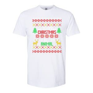 Funny Alone At Home Movies Merry Christmas You Filty Animal Gift Softstyle CVC T-Shirt