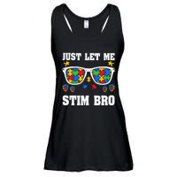 Funny Autism Awareness Just Let Me Stim Bro Ladies Essential Flowy Tank